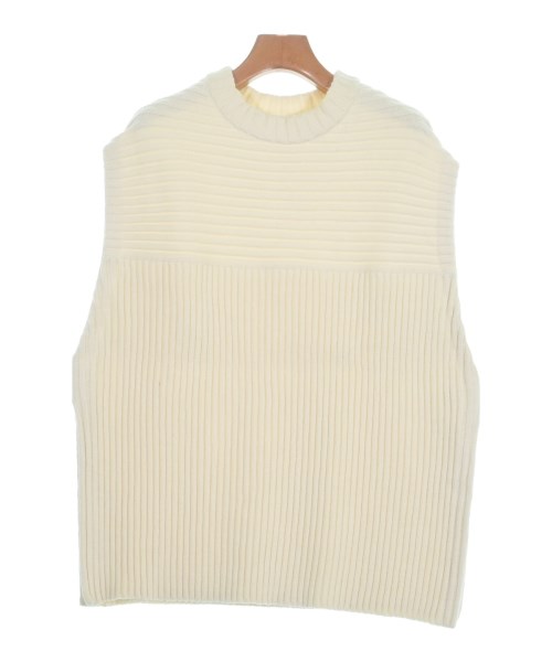 MACPHEE(マカフィー)ベスト/ノースリーブ 白 サイズ:S/2200634991110