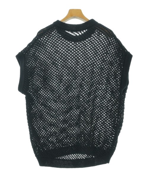 MACPHEE（マカフィー）ベスト/ノースリーブ 黒 サイズ:S レディース/2200634991554