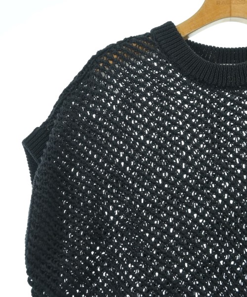 MACPHEE（マカフィー）ベスト/ノースリーブ 黒 サイズ:S レディース/2200634991554