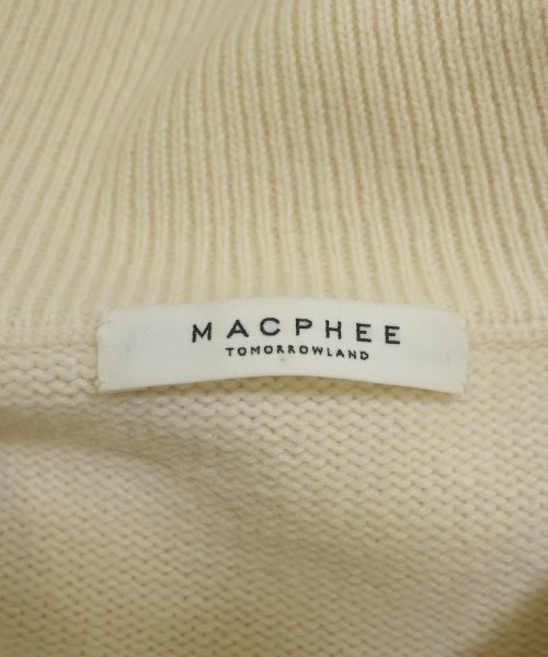 MACPHEE（マカフィー）カーディガン 白 サイズ:S レディース/2200637193276