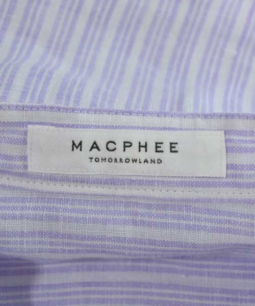 MACPHEE（マカフィー）ブラウス 紫 サイズ:36(M位) レディース/2200637193382