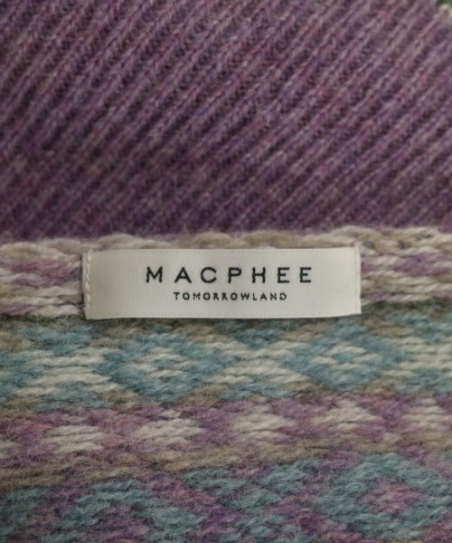 MACPHEE（マカフィー）ベスト 紫 サイズ:S レディース/2200645121018