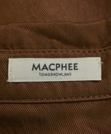 MACPHEE（マカフィー）ブラウス 茶 サイズ:36(M位) レディース/2200648785026