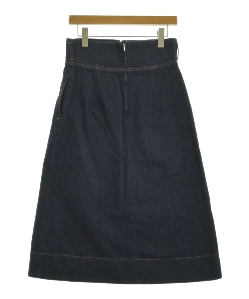 MACPHEE（マカフィー）ロング・マキシ丈スカート 紺 サイズ:36(M位) レディース/2200630862162