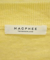 MACPHEE（マカフィー）カーディガン 黄 サイズ:S レディース/2200633291075