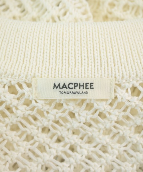 MACPHEE（マカフィー）ニット・セーター 白 サイズ:S レディース/2200633291129