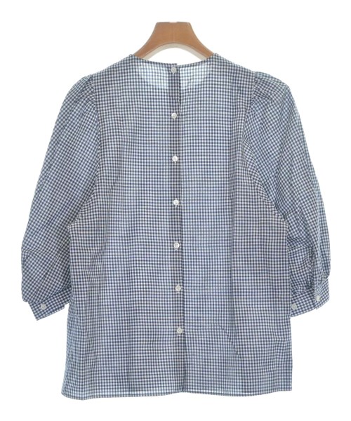 MACPHEE（マカフィー）ブラウス 紺 サイズ:36(M位) レディース/2200633291334