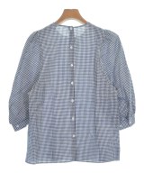 MACPHEE（マカフィー）ブラウス 紺 サイズ:36(M位) レディース/2200633291334