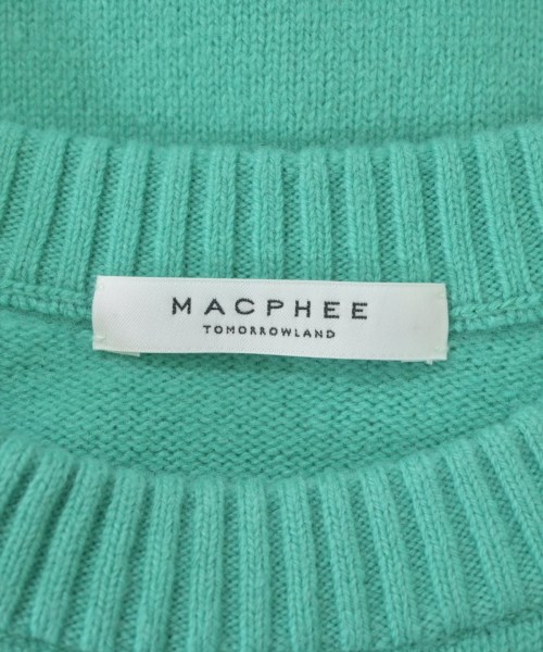 MACPHEE（マカフィー）ニット・セーター 緑 サイズ:S レディース/2200645896060