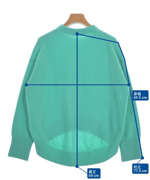 MACPHEE（マカフィー）ニット・セーター 緑 サイズ:S レディース/2200645896060