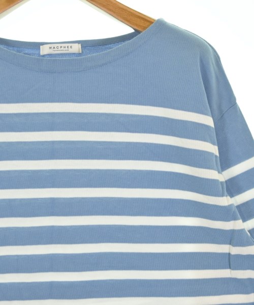 MACPHEE（マカフィー）Tシャツ・カットソー 青 サイズ:S レディース/2200640877255
