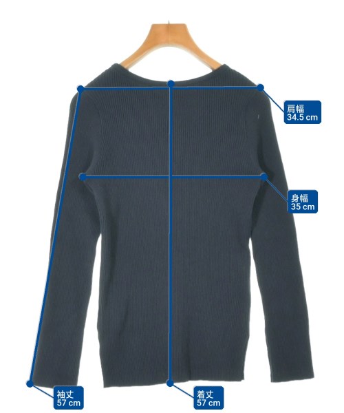 MACPHEE（マカフィー）ニット・セーター 紺 サイズ:S レディース/2200640877439