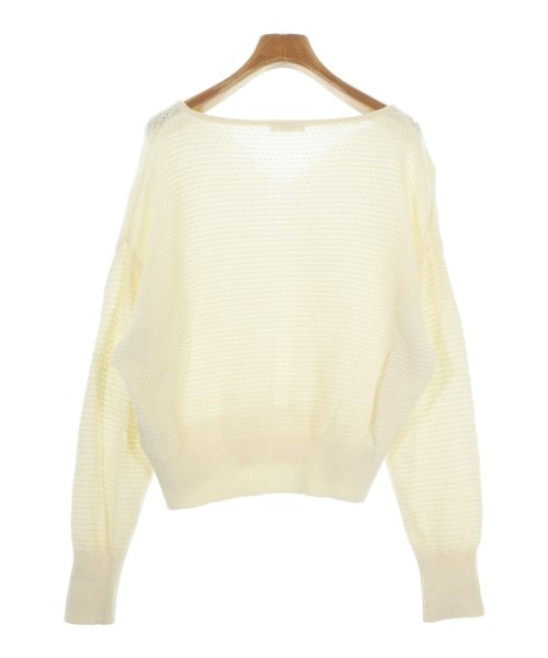 MACPHEE（マカフィー）ニット・セーター 白 サイズ:S レディース/2200639007021