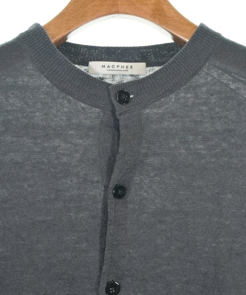 MACPHEE（マカフィー）カーディガン グレー サイズ:S レディース/2200642100016