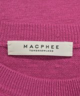 MACPHEE（マカフィー）ニット・セーター ピンク サイズ:S レディース/2200642100030