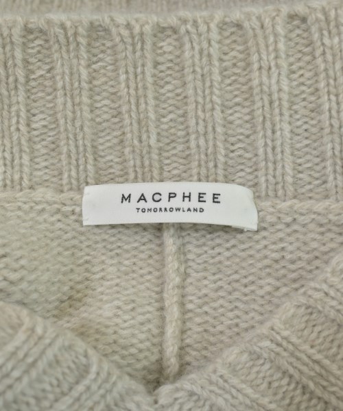 MACPHEE（マカフィー）ニット・セーター ベージュ サイズ:S レディース/2200641906084