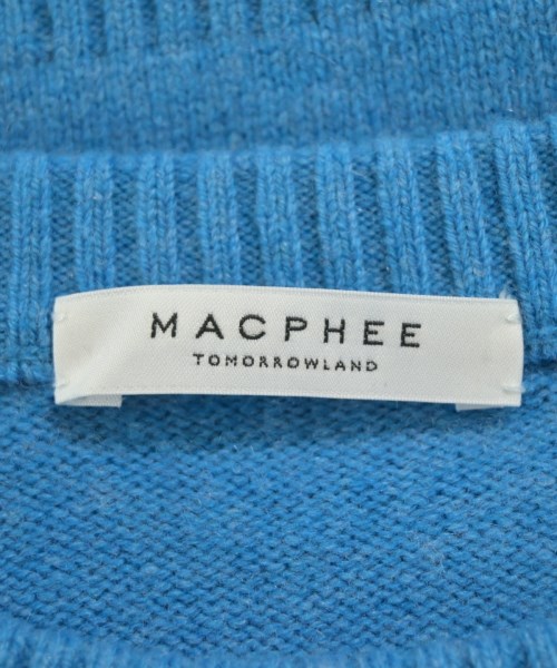 MACPHEE（マカフィー）ニット・セーター 青 サイズ:S レディース/2200638316094