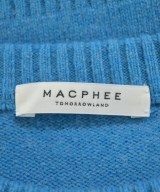 MACPHEE（マカフィー）ニット・セーター 青 サイズ:S レディース/2200638316094