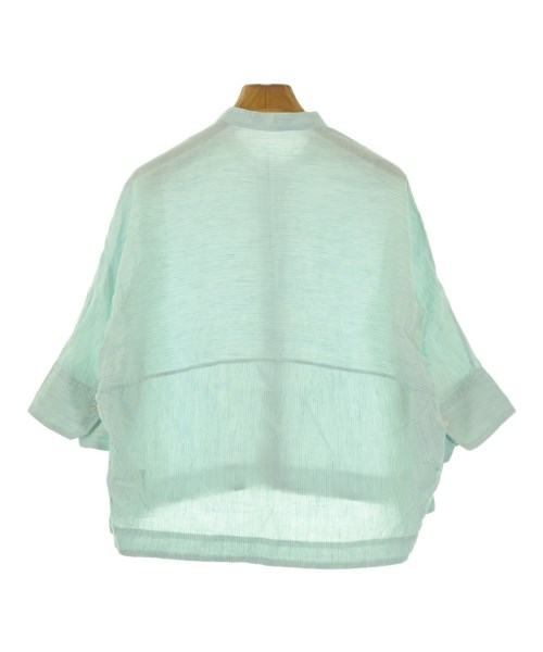 MACPHEE（マカフィー）カジュアルシャツ 青 サイズ:36(M位) レディース/2200646472072