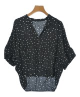 MACPHEE（マカフィー）カジュアルシャツ 黒 サイズ:36(M位) レディース/2200642176035