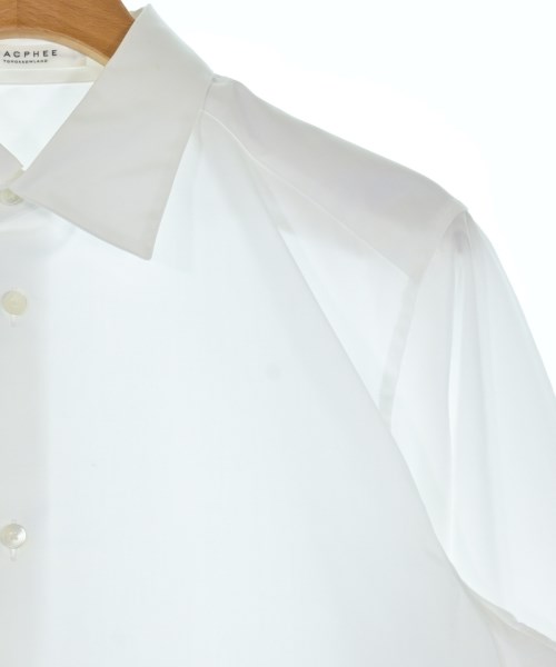 MACPHEE（マカフィー）カジュアルシャツ 白 サイズ:36(M位) レディース/2200651110013
