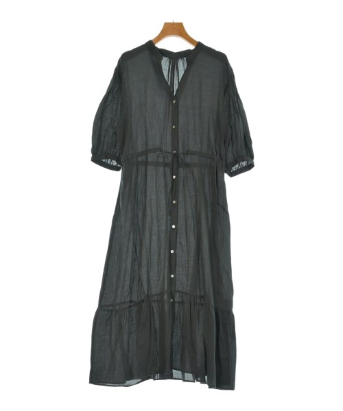 MACPHEE(マカフィー)シャツワンピース グレー サイズ:36(M位)/2200647966129