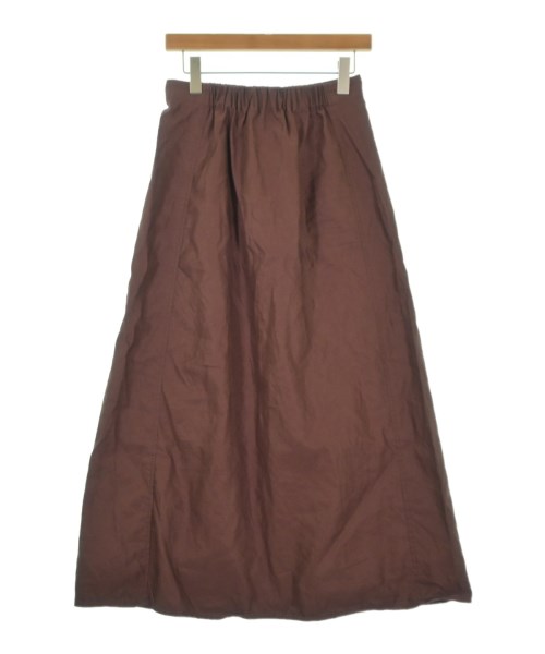MACPHEE（マカフィー）ロング・マキシ丈スカート 茶 サイズ:36(M位) レディース/2200652417128