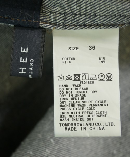 MACPHEE（マカフィー）ワンピース 紺 サイズ:36(M位) レディース/2200637545129