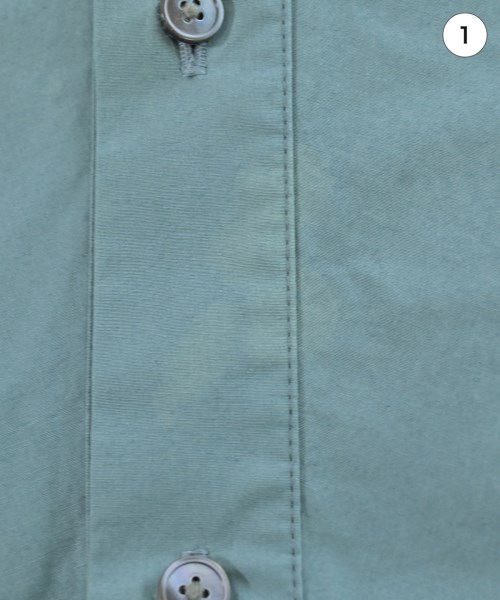 MACPHEE（マカフィー）シャツワンピース 緑 サイズ:36(M位) レディース/2200652686029