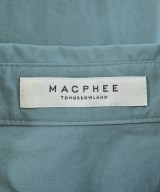 MACPHEE（マカフィー）シャツワンピース 緑 サイズ:36(M位) レディース/2200652686029