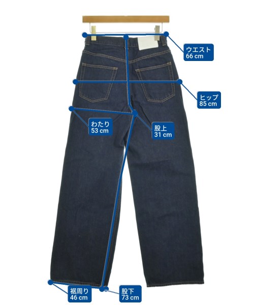 MACPHEE（マカフィー）デニムパンツ 紺 サイズ:36(M位) レディース/2200652743012