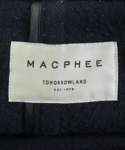 MACPHEE（マカフィー）ダッフルコート 紺 サイズ:38(L位) レディース/2200652884012