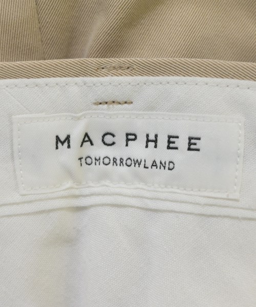 MACPHEE（マカフィー）スラックス ベージュ サイズ:34(S位) レディース/2200649207022