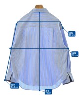 MACPHEE（マカフィー）カジュアルシャツ 青 サイズ:36(M位) レディース/2200647767030