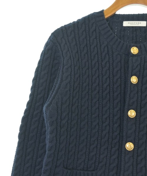 MACPHEE（マカフィー）カーディガン 紺 サイズ:S レディース/2200645857153