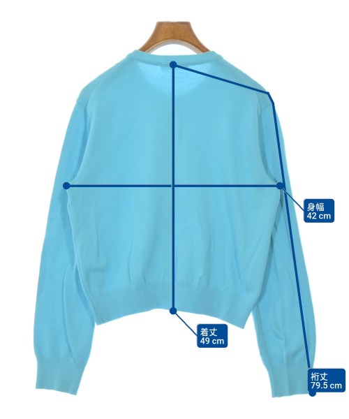 MACPHEE（マカフィー）ニット・セーター 青 サイズ:S レディース/2200649048021