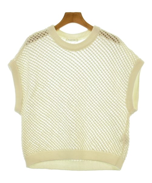 MACPHEE(マカフィー)ベスト/ノースリーブ 白 サイズ:S/2200644863056