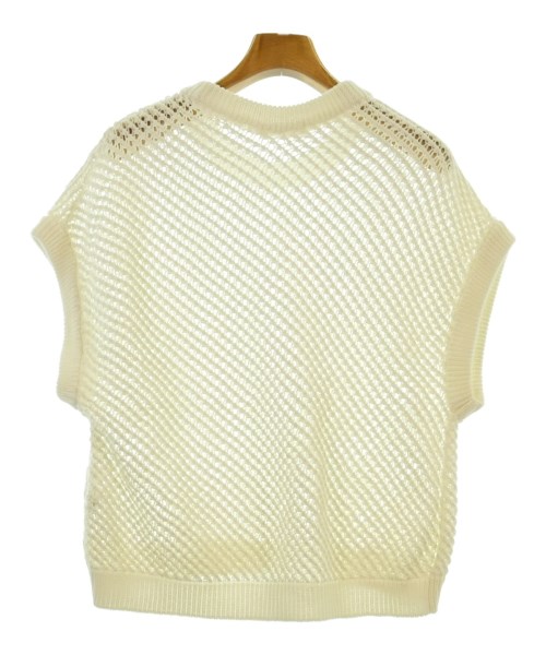 MACPHEE（マカフィー）ベスト/ノースリーブ 白 サイズ:S レディース/2200644863056