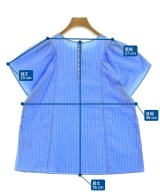 MACPHEE（マカフィー）ブラウス 青 サイズ:36(M位) レディース/2200650385061