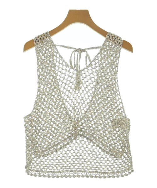 MACPHEE(マカフィー)ベスト シルバー サイズ:S/2200654122075