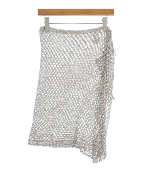 MACPHEE(マカフィー)ミニスカート シルバー サイズ:S/2200654122082