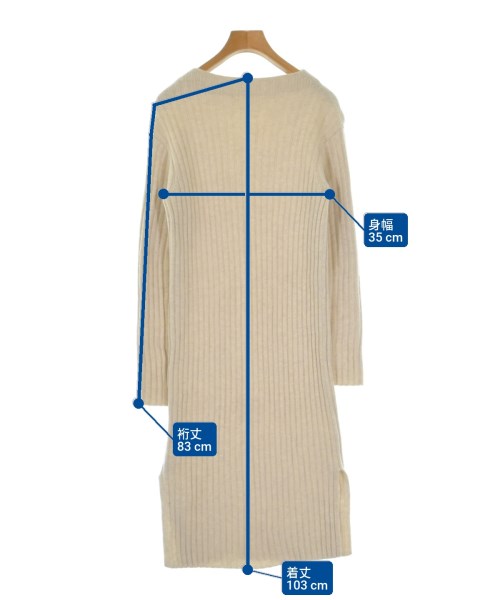 MACPHEE（マカフィー）ワンピース ベージュ サイズ:36(M位) レディース/2200647438060