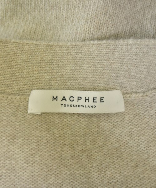 MACPHEE（マカフィー）カーディガン ベージュ サイズ:S レディース/2200699889094