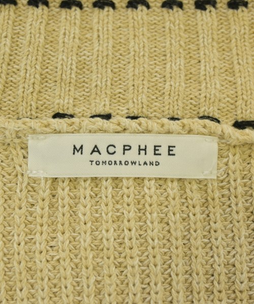 MACPHEE（マカフィー）ベスト/ノースリーブ ベージュ サイズ:S レディース/2200701272067