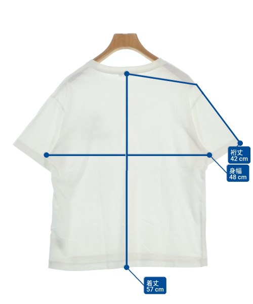 MACPHEE（マカフィー）Tシャツ・カットソー 白 サイズ:S レディース/2200700953066