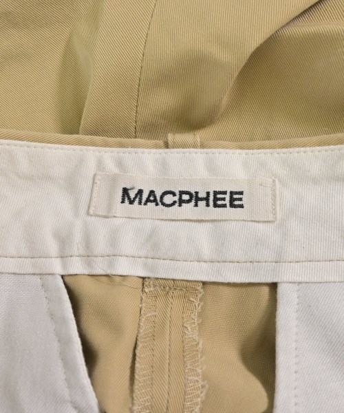 MACPHEE（マカフィー）チノパン ベージュ サイズ:34(S位) レディース/2200704094017