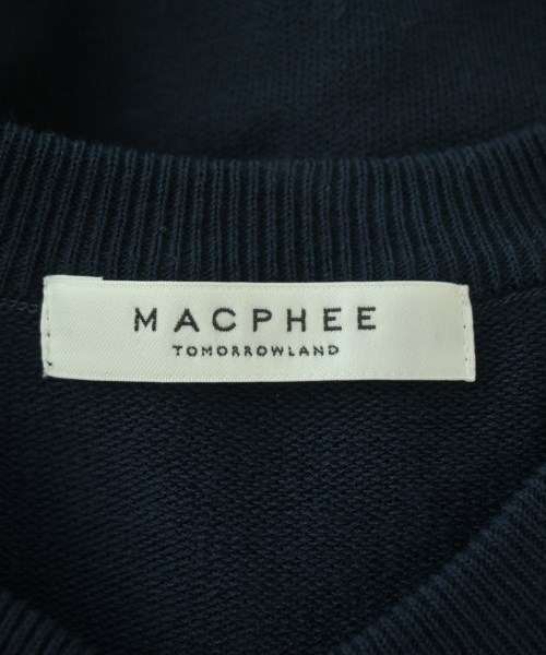 MACPHEE（マカフィー）カーディガン 紺 サイズ:S レディース/2200698030121