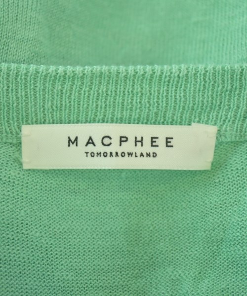 MACPHEE（マカフィー）ニット・セーター 緑 サイズ:S レディース/2200705038089