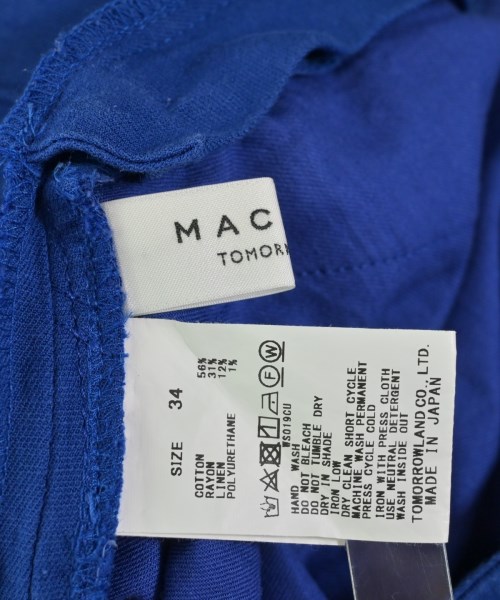 MACPHEE（マカフィー）その他 青 サイズ:34(S位) レディース/2200703732040
