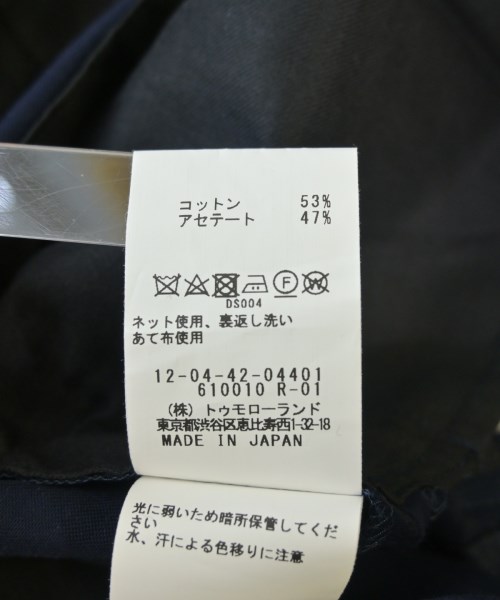 MACPHEE（マカフィー）スラックス 紺 サイズ:34(S位) レディース/2200703122162